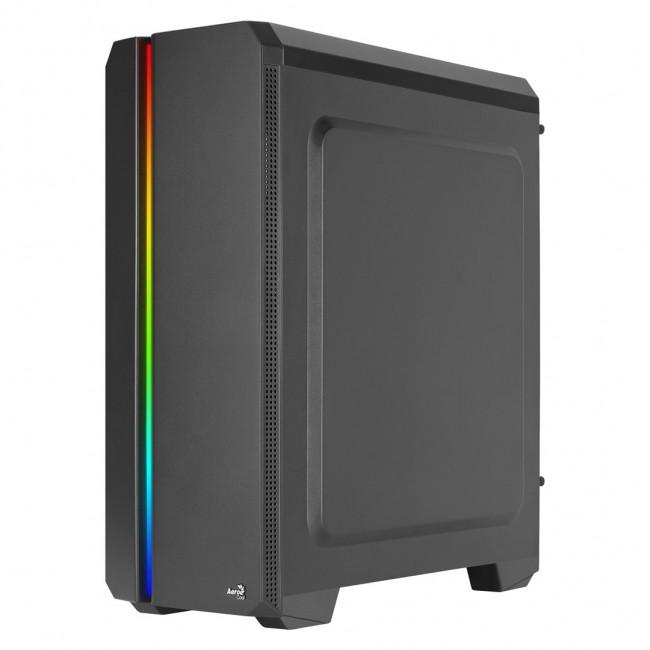 Aerocool GENESISV2BK PC ATX Case Front Panel LED ARGB Fan ARGB 12cm Black