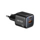 UNITEK 2x GAN 20W mains charger, black