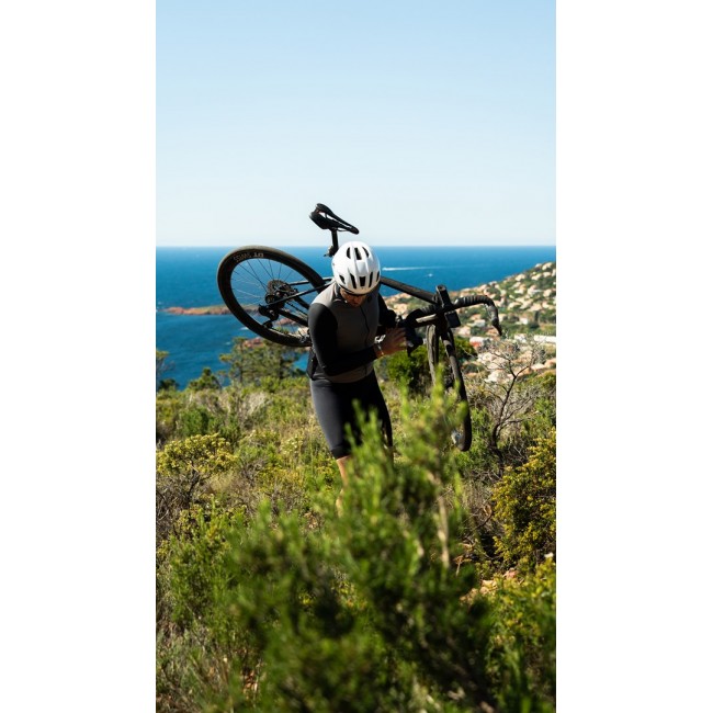 HJC CROSSER White Cycling Helmet, WHITE, Size M HJC CROSSER White Cycling Helmet, WHITE, Size M