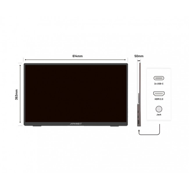 JAPANNEXT JN-MD-I156FHDR-T computer monitor 39.6 cm (15.6