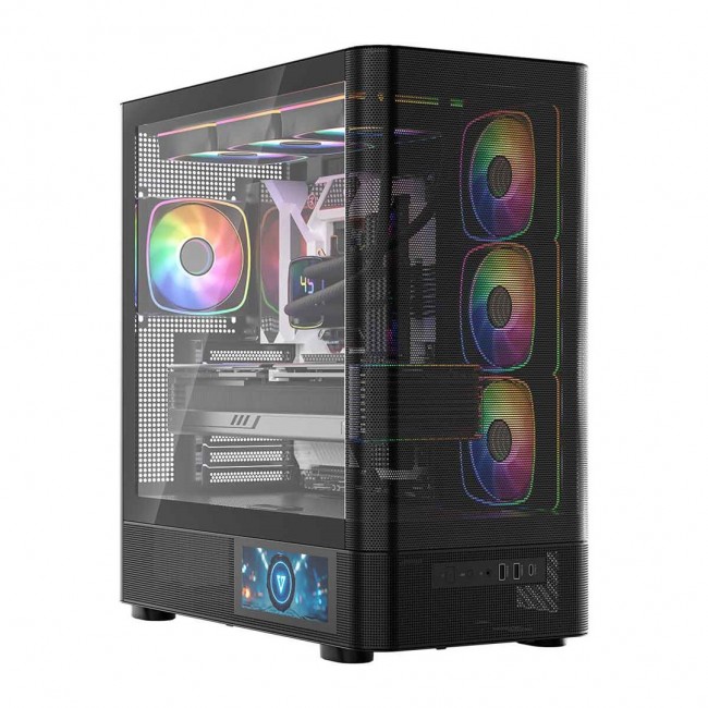 MODECOM Volcano Volcano AQ400 ARGB Midi Black