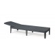 KETER POLY RATTAN LOUNGER JAIPUR GRAPHITE