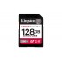 Kingston UHS-II Video Speed Class (V60) | 128 GB | SD | Flash memory class Class 10, UHS-II, U3, V60