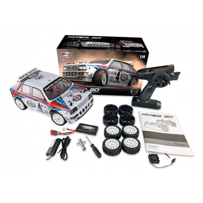 Amewi Lancia Delta HF Radio-Controlled (RC) model Rally car Electric engine 1:14