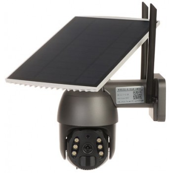 Solar IP Outdoor PTZ Camera 4G 3Mpx