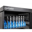Manhattan Laptop Charging Cart/Trolley via AC Adapter (EU) 32-bay, Install device's AC Adapter (power cables) into unit, Suitable for ALL laptops (to 15.6