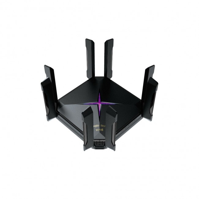Ruijie Networks RG-EW6000GX wireless router 2.5 Gigabit Ethernet Dual-band (2.4 GHz / 5.8 GHz) Black