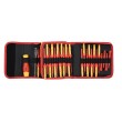 Insulated screwdriver set+tips 50 items YATO YT-28293