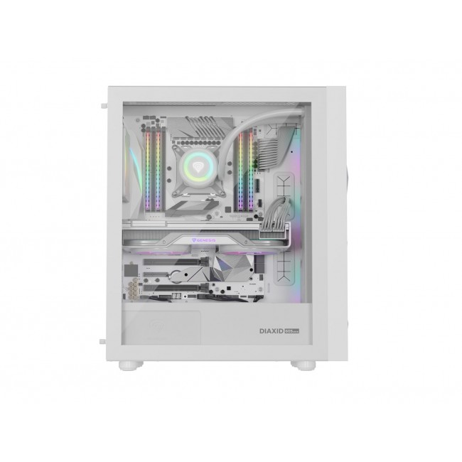 GENESIS Diaxid 605 ARGB Midi Tower White GENESIS Diaxid 605 ARGB Midi Tower White