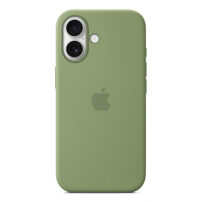 Apple iPhone 17 Silicone Case with MagSafe Light Moss