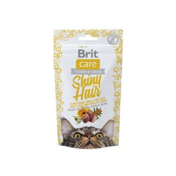 Brit Care Cat Snack SHINY Hair - cat treat - 50 g