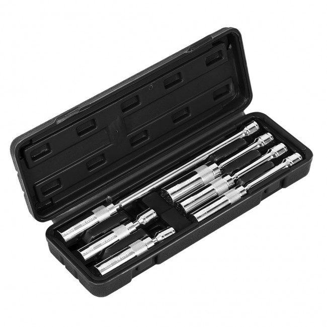 Socket set for spark plugs 6 pcs. Socket set for spark plugs 6 pcs.