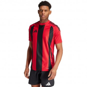 adidas Striped 24 Jersey Men's T-Shirt Red-Black IW4556 L