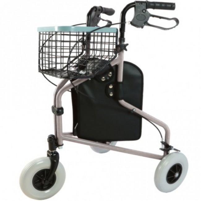 Ergonomic tricycle walker Barcelona RF-611 - Grey Ergonomic tricycle walker Barcelona RF-611 - Grey