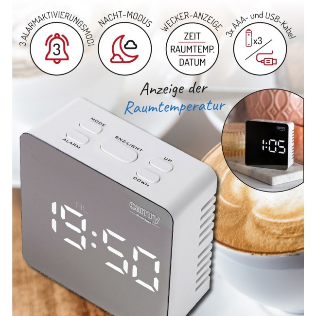 CAMRY CR 1150w LED Alarm Clock