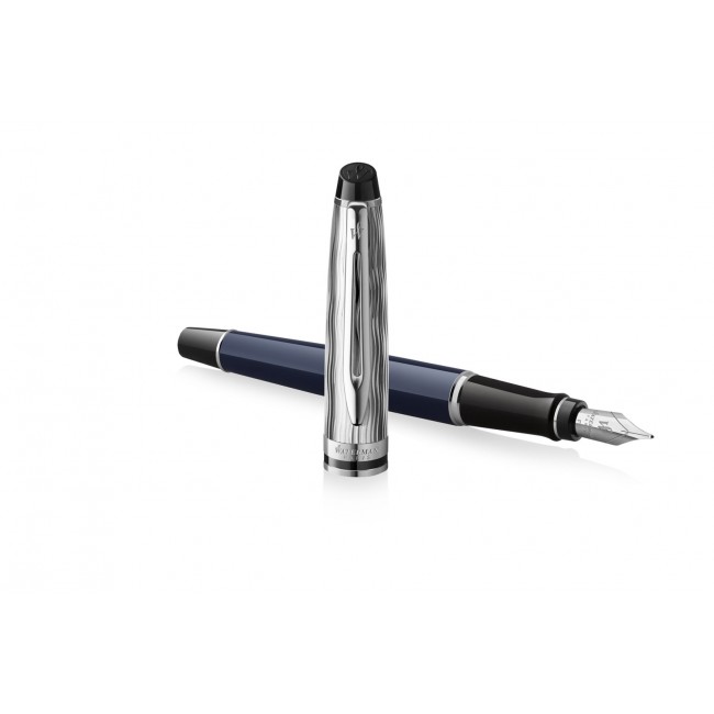Waterman Expert L'Essence Du Blue F Fountain Pen Waterman Expert L'Essence Du Blue F Fountain Pen