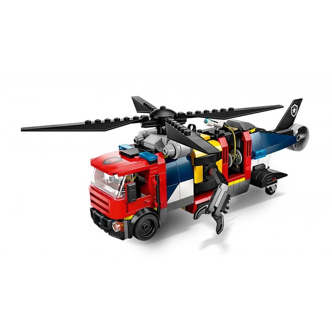 LEGO CITY 60462 Helicopter, Fire Truck and Submarine Remix