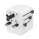 Gembird TPA-1A2C20-01-W Universal travel power adapter, 20 W, white Gembird TPA-1A2C20-01-W Universal travel power adapter, 20 W, white