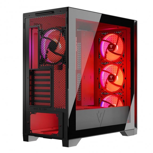 MODECOM Case VOLCANO EXPANSE T APEX ARGB MIDI Black MODECOM Case VOLCANO EXPANSE T APEX ARGB MIDI Black