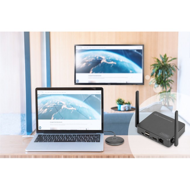 DIGITUS Click & Present Pro - Wireless Collaboration System