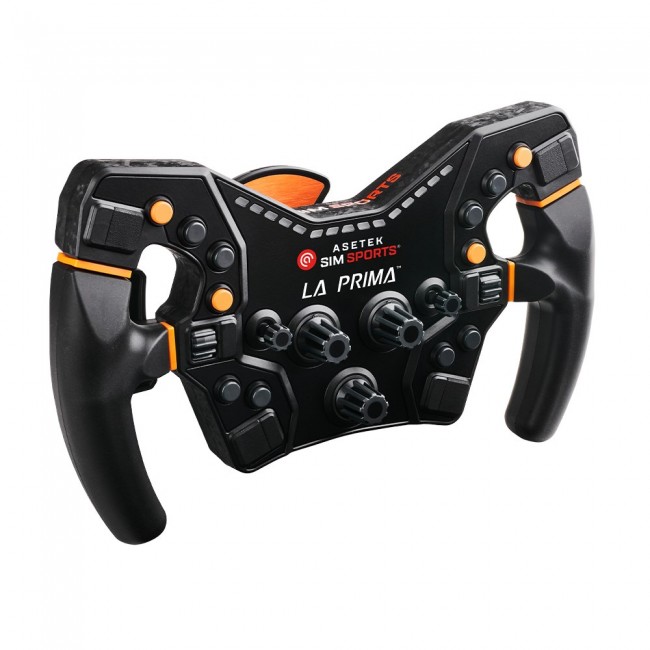 Asetek La Prima Black Steering wheel PC Asetek La Prima Black Steering wheel PC