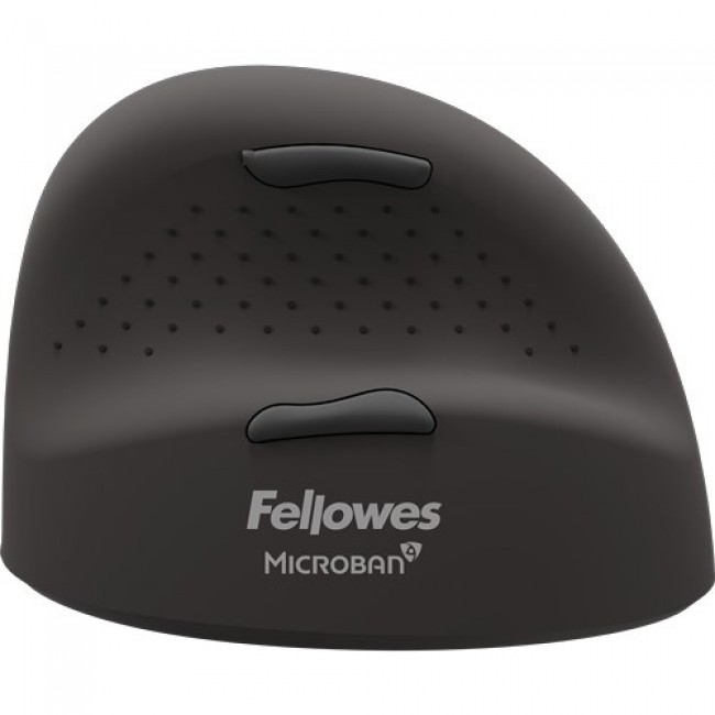 Fellowes Vertical Wireless Mouse Breyta Plus+ Ergonomic Left Handed Vertical Mouse with Antibacterial Protection Large