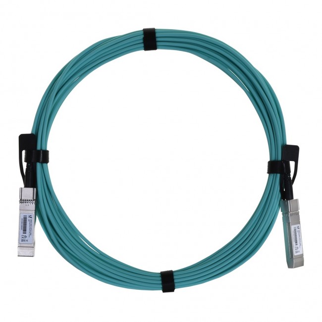 Ubiquiti UACC-AOC-SFP10-10M InfiniBand/fibre optic cable SFP+ Aqua colour Ubiquiti UACC-AOC-SFP10-10M InfiniBand/fibre optic cable SFP+ Aqua colour