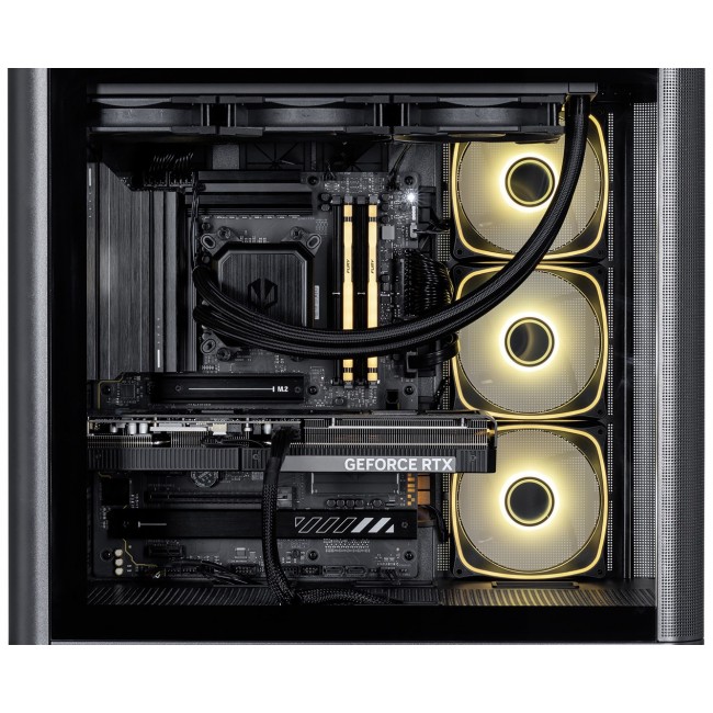 Actina 5901443440260 PC AMD Ryzen 7 9850X3D 32 GB DDR5-SDRAM 2 TB SSD NVIDIA GeForce RTX 5090 Windows 11 Home Midi Tower Black