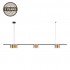 PENDANT LIGHT PORI 7XGU10 ML0372 GOLD