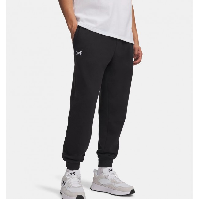Under Armour Rival Fleece Joggers Men's Pants Black 1379774 001 S