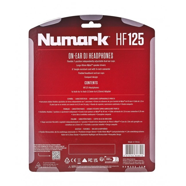 Numark HF125 - DJ headphones