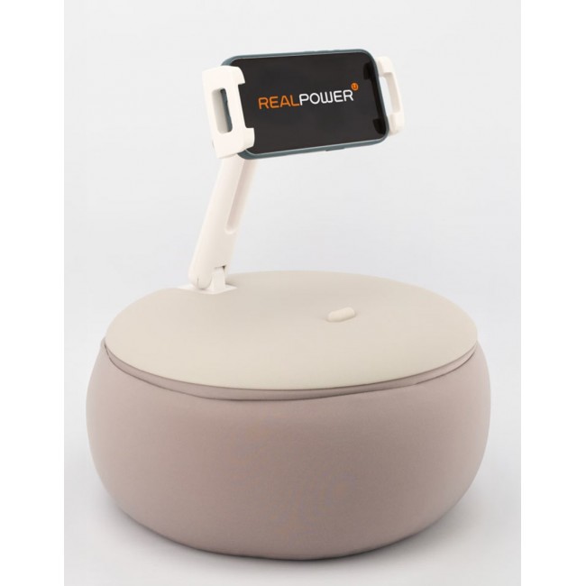 RealPower PillowStand-1 Passive holder Mobile phone/Smartphone, Tablet/UMPC Beige RealPower PillowStand-1 Passive holder Mobile phone/Smartphone, Tablet/UMPC Beige
