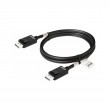 CLUB3D DisplayPort 2.1 Bi-Directional VESA DP80 Certified Cable 4K240Hz, 8K60Hz or 10K60Hz M/M 1.6m/5.25ft