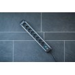 Brennenstuhl 1391030800 power extension 3 m 8 AC outlet(s) Indoor Black, Silver