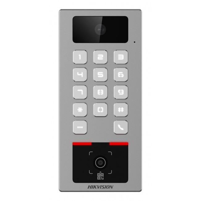 Hikvision DS-K1T502DBWX-CQR access control reader Entrance control terminal Grey Hikvision DS-K1T502DBWX-CQR access control reader Entrance control terminal Grey
