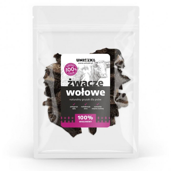 UNISZKI Beef tripe - dog treat - 500g UNISZKI Beef tripe - dog treat - 500g