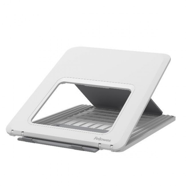 Fellowes Laptop Stand for Desk - Breyta Adjustable Laptop Riser for Home and Office - Portable Laptop Stand with 12 Height Adjustments - Max Laptop Size 14 Fellowes Laptop Stand for Desk - Breyta Adjustable Laptop Riser for Home and Office - Portable Laptop Stand with 12 Height Adjustments - Max Laptop Size 14