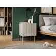 2pc bedside cabinet ISLA 44.5x40x59 cashmere matt 2pc bedside cabinet ISLA 44.5x40x59 cashmere matt