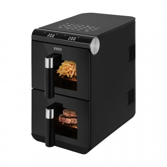 Noveen DoubleCrisp AF5050 X-LINE Fat-free deep fat fryer 1700 W Black Noveen DoubleCrisp AF5050 X-LINE Fat-free deep fat fryer 1700 W Black