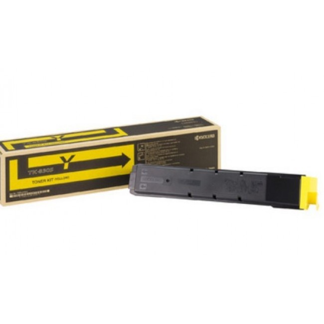 KYOCERA TK-8305Y toner cartridge 1 pc(s) Original Yellow KYOCERA TK-8305Y toner cartridge 1 pc(s) Original Yellow