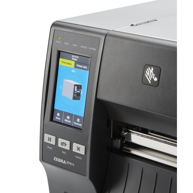 Zebra ZT411 300 x 300 DPI Wired & Wireless Direct thermal / Thermal transfer POS printer Zebra ZT411 300 x 300 DPI Wired & Wireless Direct thermal / Thermal transfer POS printer