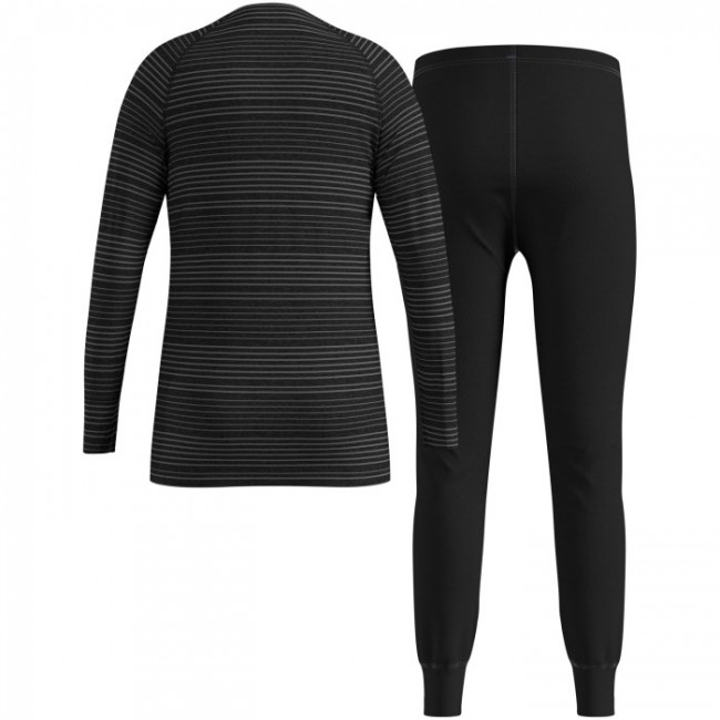 Thermal underwear - Odlo Set long ACTIVE WARM SET size 152 cm Black Thermal underwear - Odlo Set long ACTIVE WARM SET size 152 cm Black