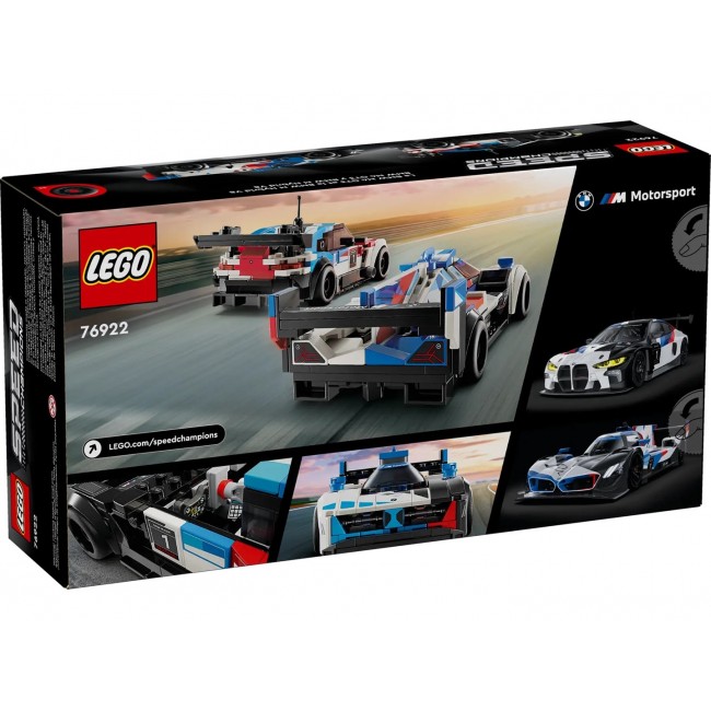 LEGO SPEED CHAMPIONS 76922 BMW M4 GT3 & BMW M Hybrid V8 LEGO SPEED CHAMPIONS 76922 BMW M4 GT3 & BMW M Hybrid V8