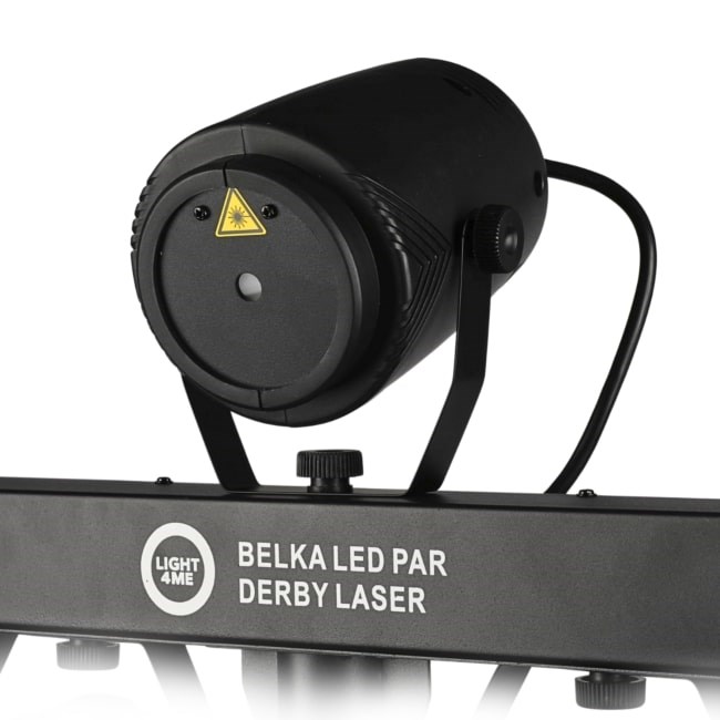 LIGHT4ME Belka LED Par Derby Laser - lighting kit