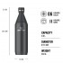 Stanley 1913 10-12069-024 drinking bottle Daily usage 0.6 ml Stainless steel Black
