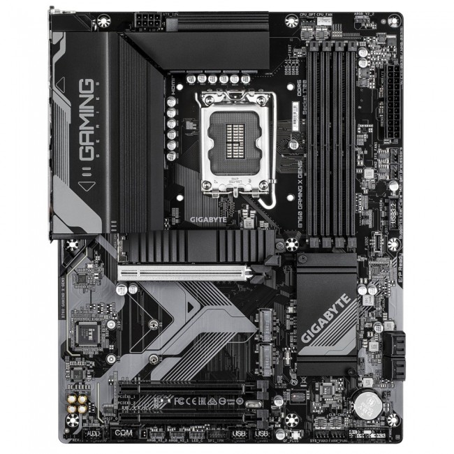 GIGABYTE B760 GAMING X GEN5 Motherboard - Supports 14th Gen. Intel Core CPUs, 8+1+1 phases VRM, up to 5600MHz DDR5, 3xPCIe 4.0 M.2, 2.5 GbE LAN, USB 3.2 Gen 2
