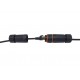 Equip Cat.6A S/FTP Outdoor Patch Cable, 40m, Black
