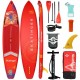 SKATINGER Interstellar Red 350x81x15 Touring SUP Board