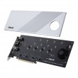 ASUS Hyper M.2 x16 Gen 4 interface cards/adapter Internal ASUS Hyper M.2 x16 Gen 4 interface cards/adapter Internal