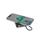 Gembird PB10-WPC15-LCD-01 Fast charging power bank with wireless charger, 20W, 10000 mAh, black